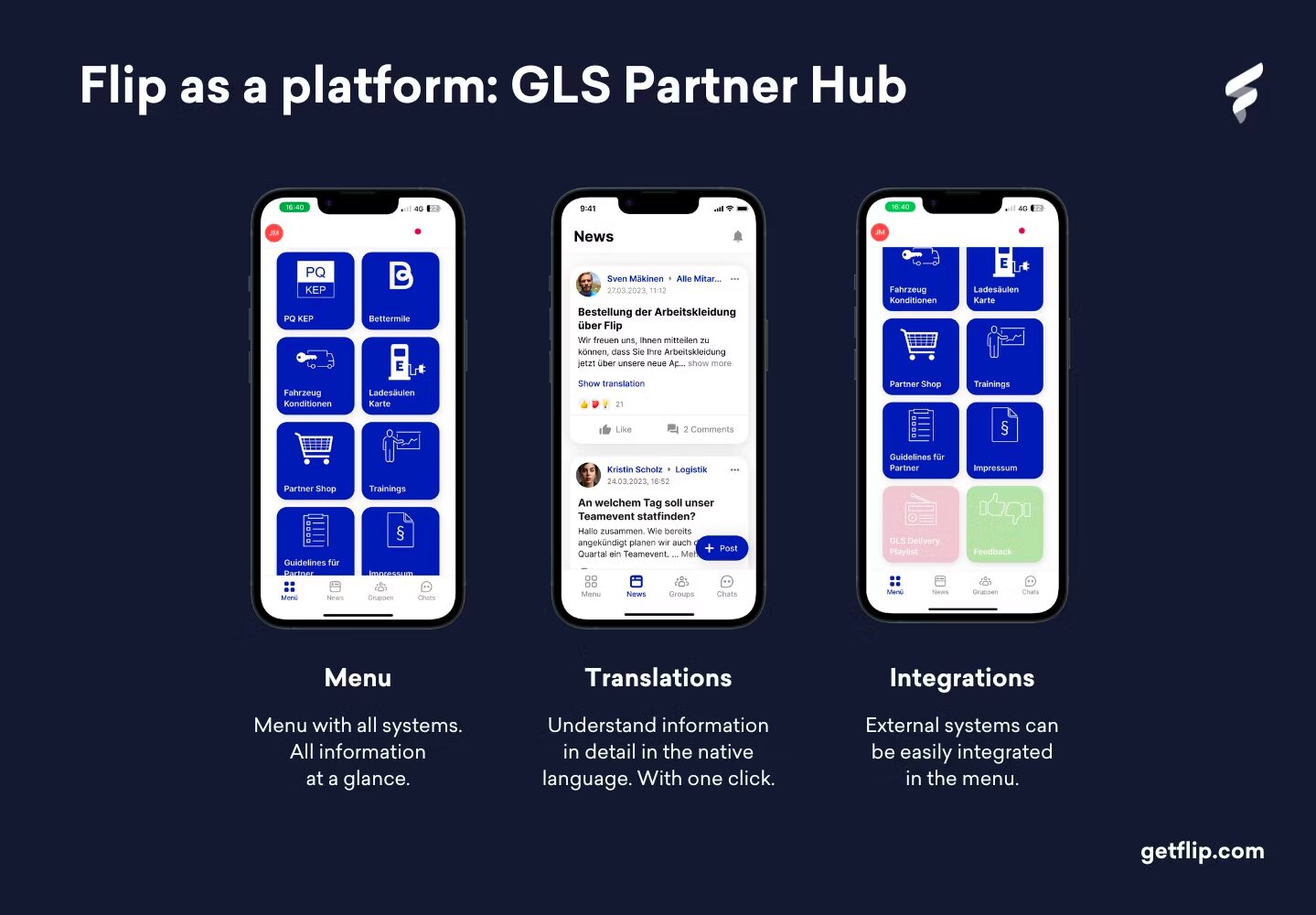 GLS Germany's Strategic Shift with Flip's Partner Hub & Flip & HR Practices & Content Hub